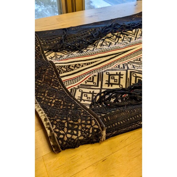 Byron Lars Beauty Mark Mixed-Media Pencil Skirt - Picture 3 of 12